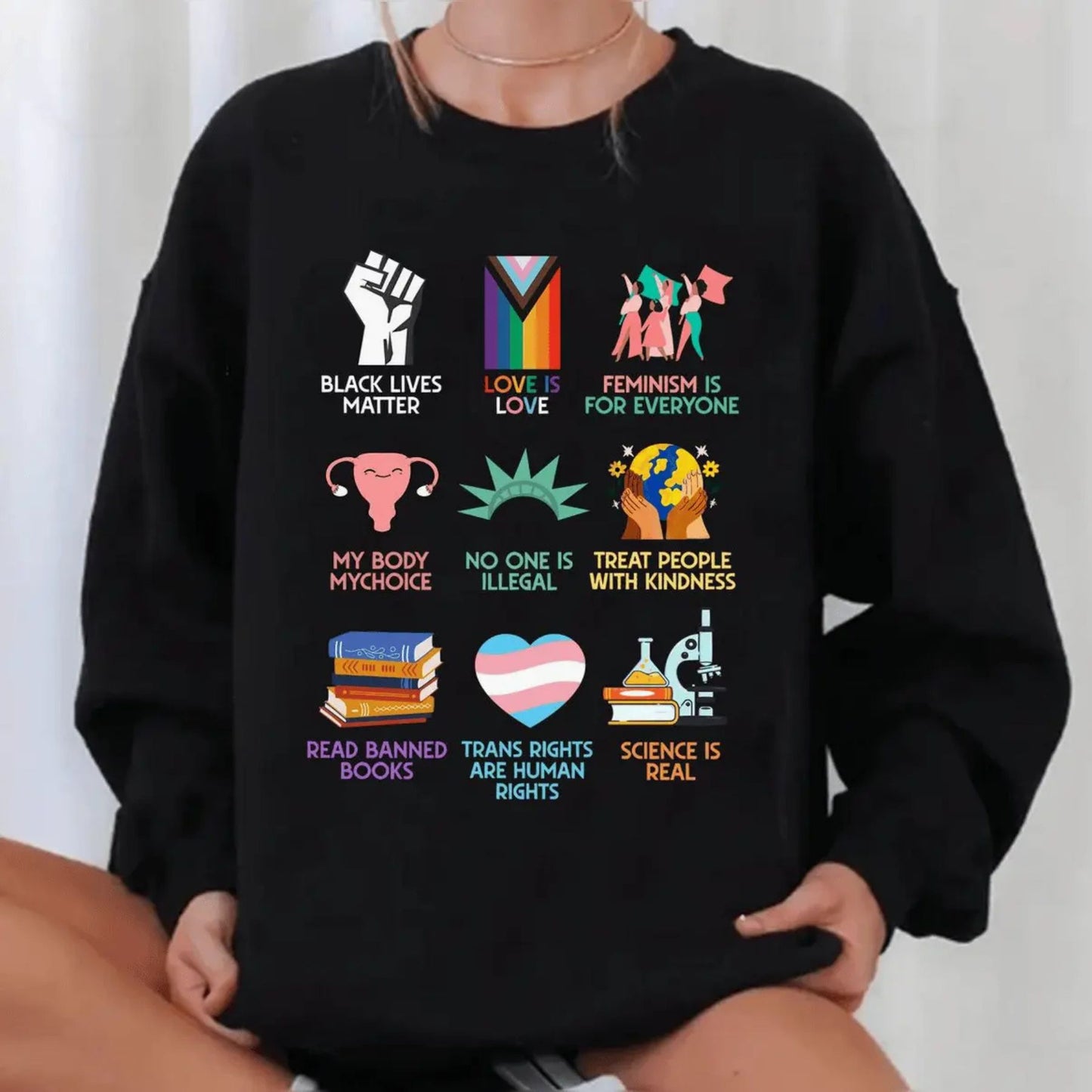 Idaho Teacher "Everyone is Welcome Here" Sweatshirt – Inclusion & Equality Top