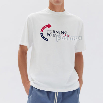 Charlie Kirk & Turning Point USA T-Shirt - Official TPUSA Apparel, Conservative Political Tee