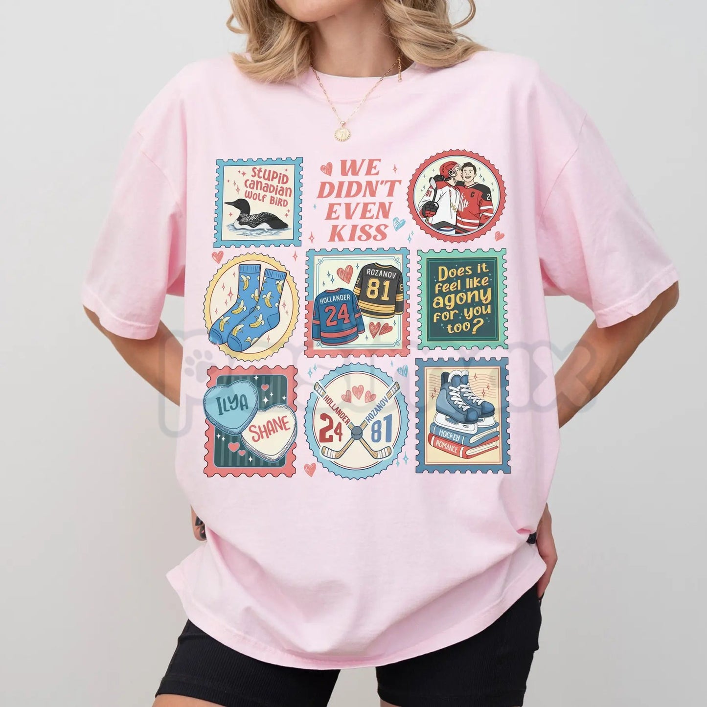 Comfort Colors® Heated Rivalry "Heated" T-Shirt – Connor & Ilya Hockey Romance Fan Tee, Shane Rozanov Rivals to Lovers Shirt, Aesthetic MM Bookish Top