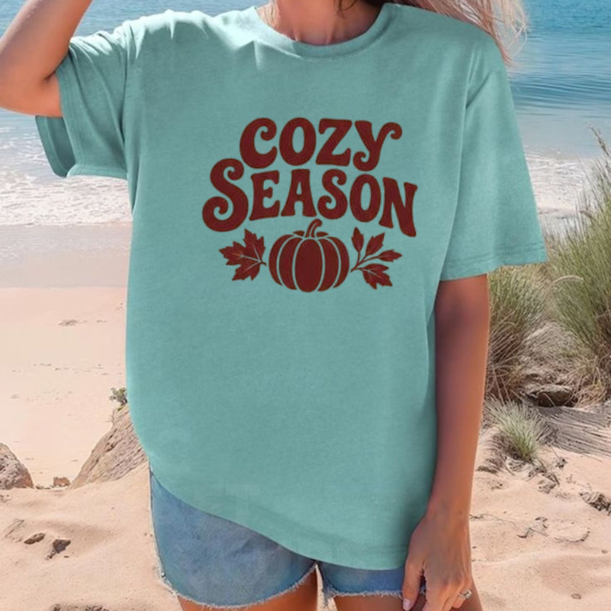 Comfort Colors® Fall Edition Surprise Mystery Graphic T-Shirt – Autunm Mystery Box Unisex Top, Retro Seasonal Blind Bag Gift