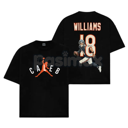 Caleb Williams – Air Caleb #18 For Bears Nation Cotton Hoodie, Sweatshirt & T-Shirt