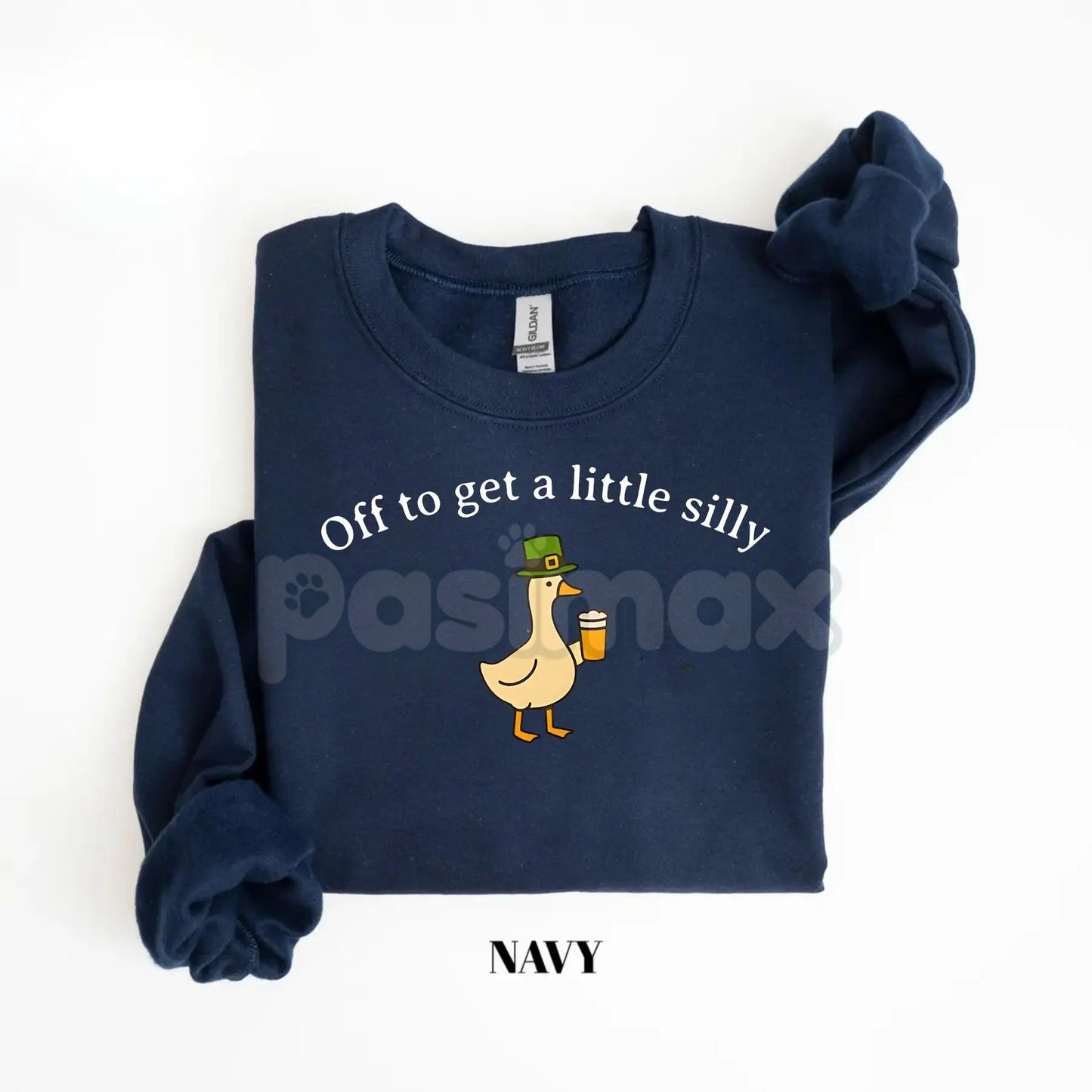 St Patricks Day Goose Sweatshirt | Funny Irish St Pattys Day Crewneck | Silly Goose Shamrock Jumper | Retro St Paddy’s Goose Pullover | Lucky Goose Graphic Top | Irish Honk Streetwear Shirt