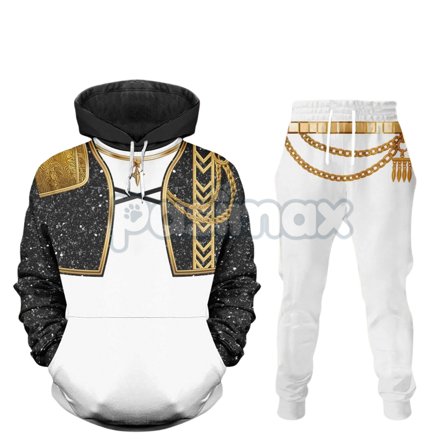 Derpy Tiger K-pop Demon Hunter Hoodie & Joggers Set – Huntrix Cosplay Outfits