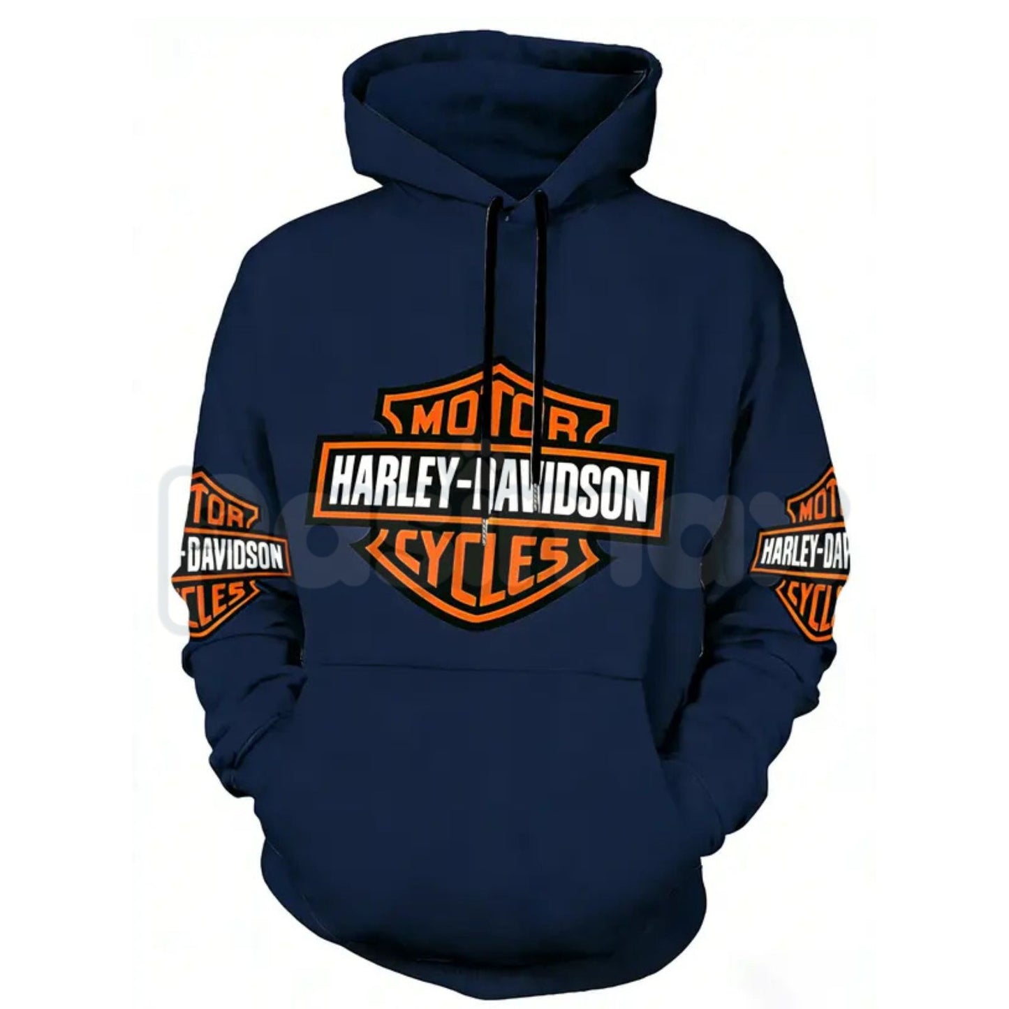 Harley-Davidson Vintage Logo Hoodie – Hardcore Motorcycle Culture Pullover, Retro Biker Aesthetic Streetwear, Unisex