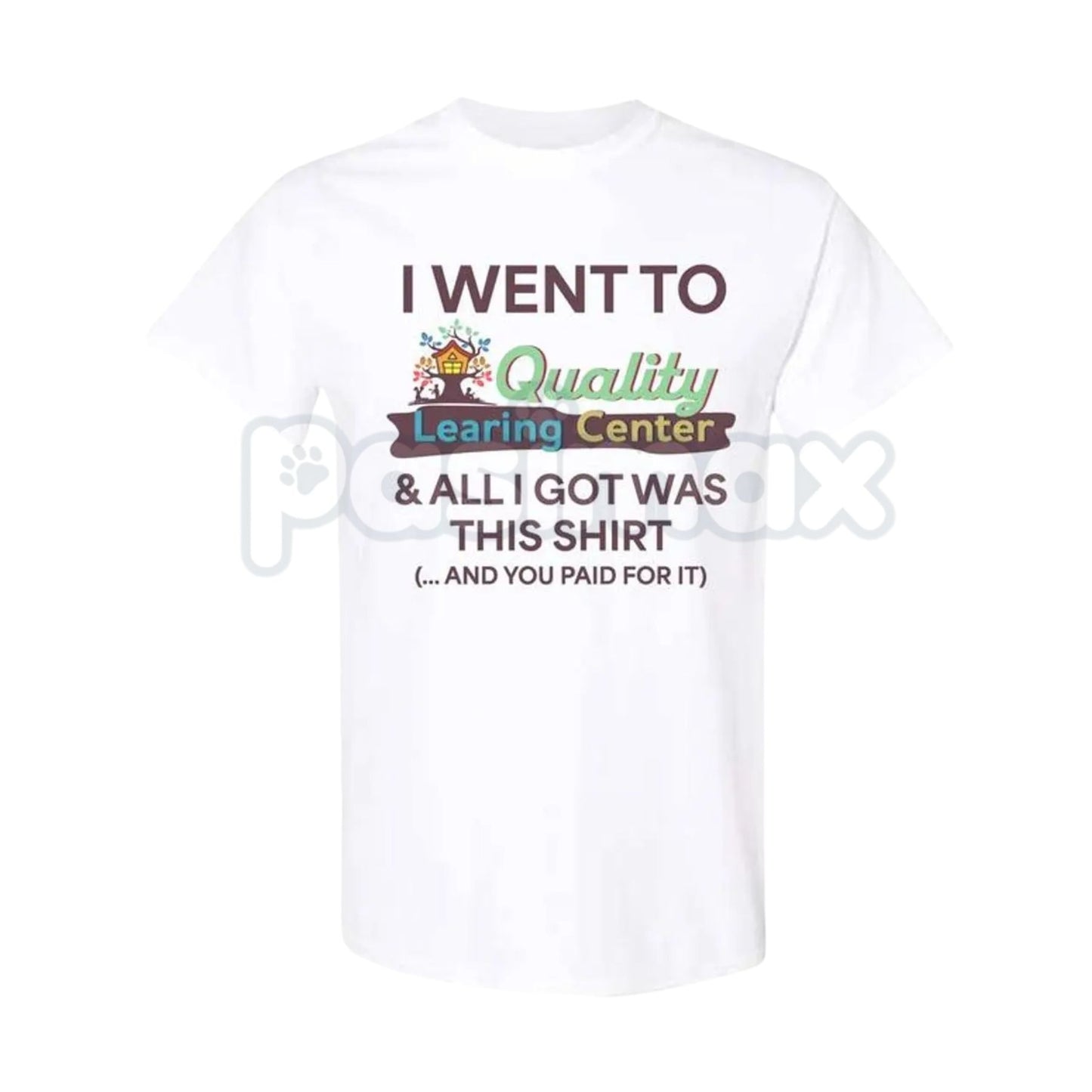 Learning Center Comfy and Quality T-Shirt - Vintage 90s Daycare Aesthetic Tee, Retro Educational Parody Shirt, Nostalgic Soft-Core Graphic Apparel