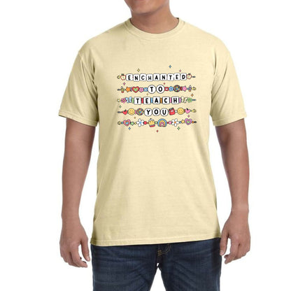 Teacher Appreciation T-Shirt – Back to School Friendship Bracelet Tee, First Day of School Shirt, Cute Teacher Gift, Comfort Colors