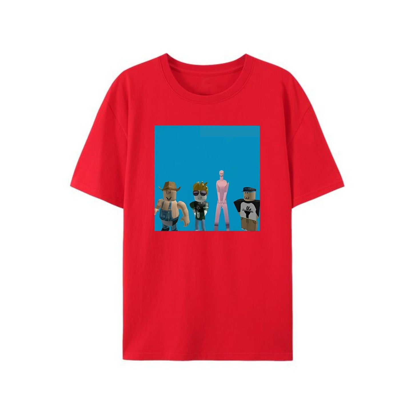 Funny Roblox T-Shirt - Fashion Cotton Gaming Tee, Unisex Style for Men & Women