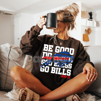 Josh Allen MVP 17 Sweatshirt – Buffalo Bills Fan Apparel