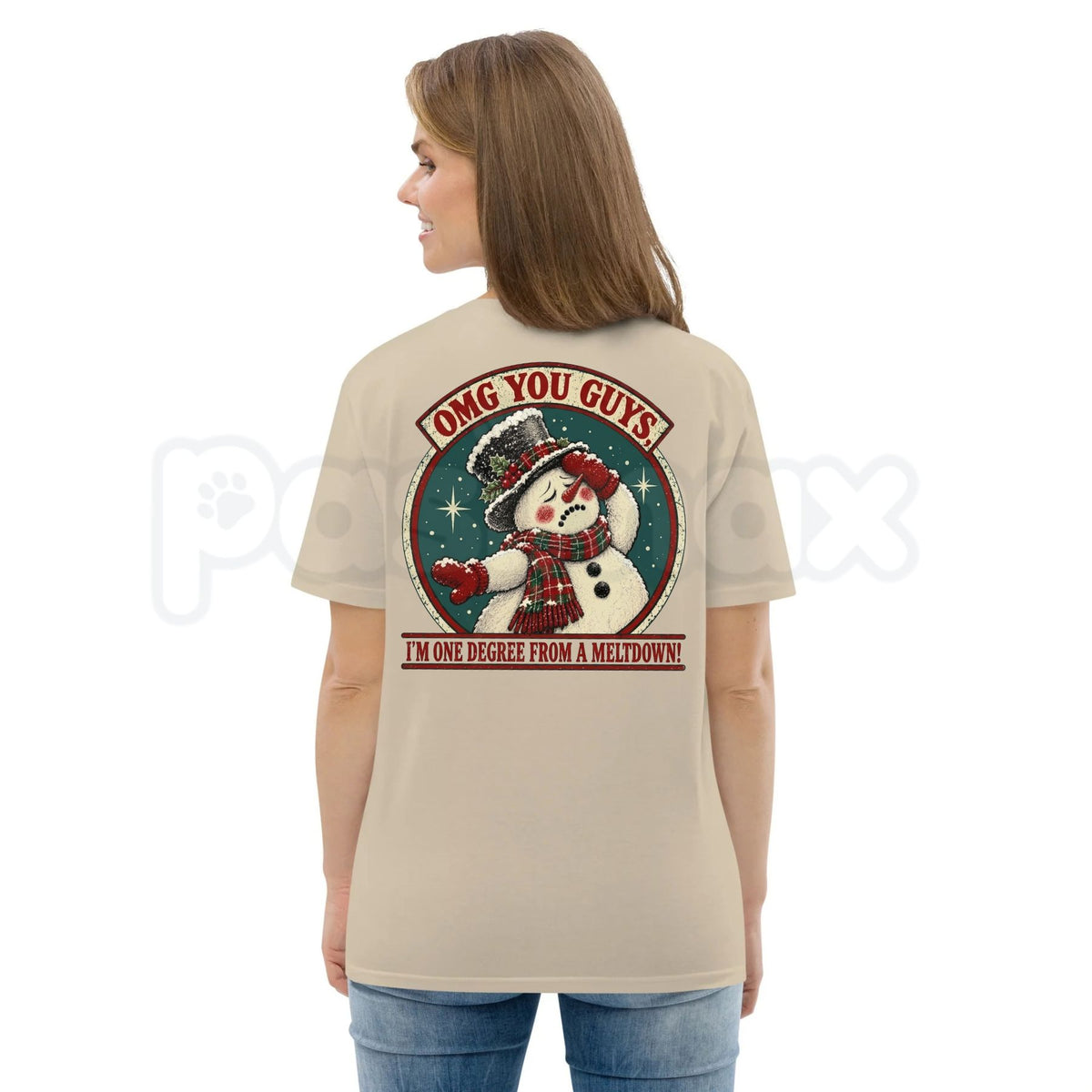 OMG You Guys I'm One Degree From A Meltdown Snowman T-Shirt – Funny Winter Humor Tee