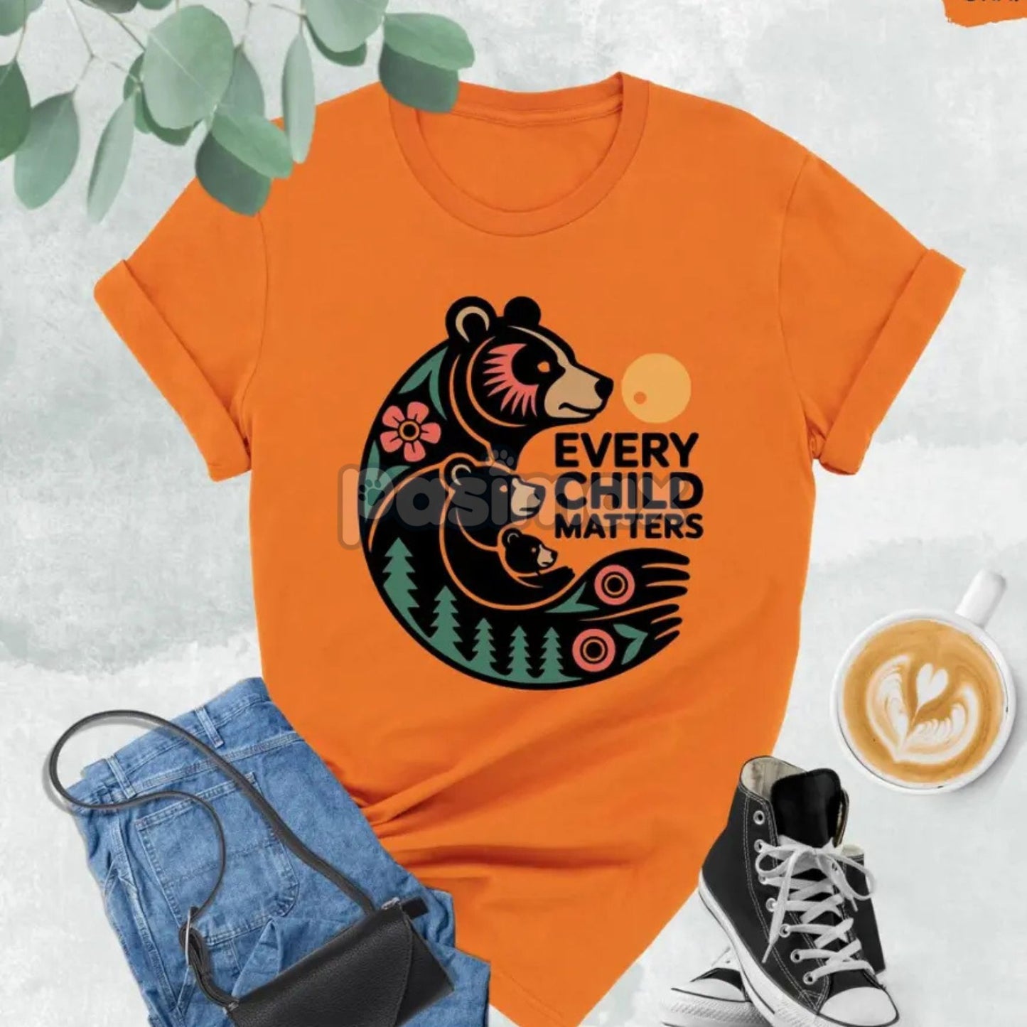"Every Child Matters" Indigenous Shirt - Orange Day Truth & Reconciliation Tee, Statement of Solidarity