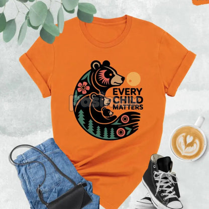 "Every Child Matters" Indigenous Shirt - Orange Day Truth & Reconciliation Tee, Statement of Solidarity