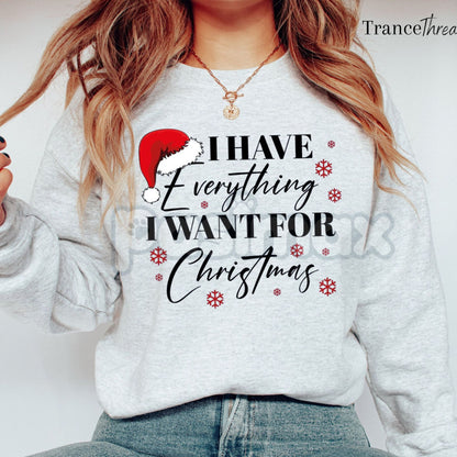 Christmas Party Couple Sweatshirt Set | Matching Holiday Jumper | Funny Xmas Relationship Crewneck | Cute Festive Couple Gift