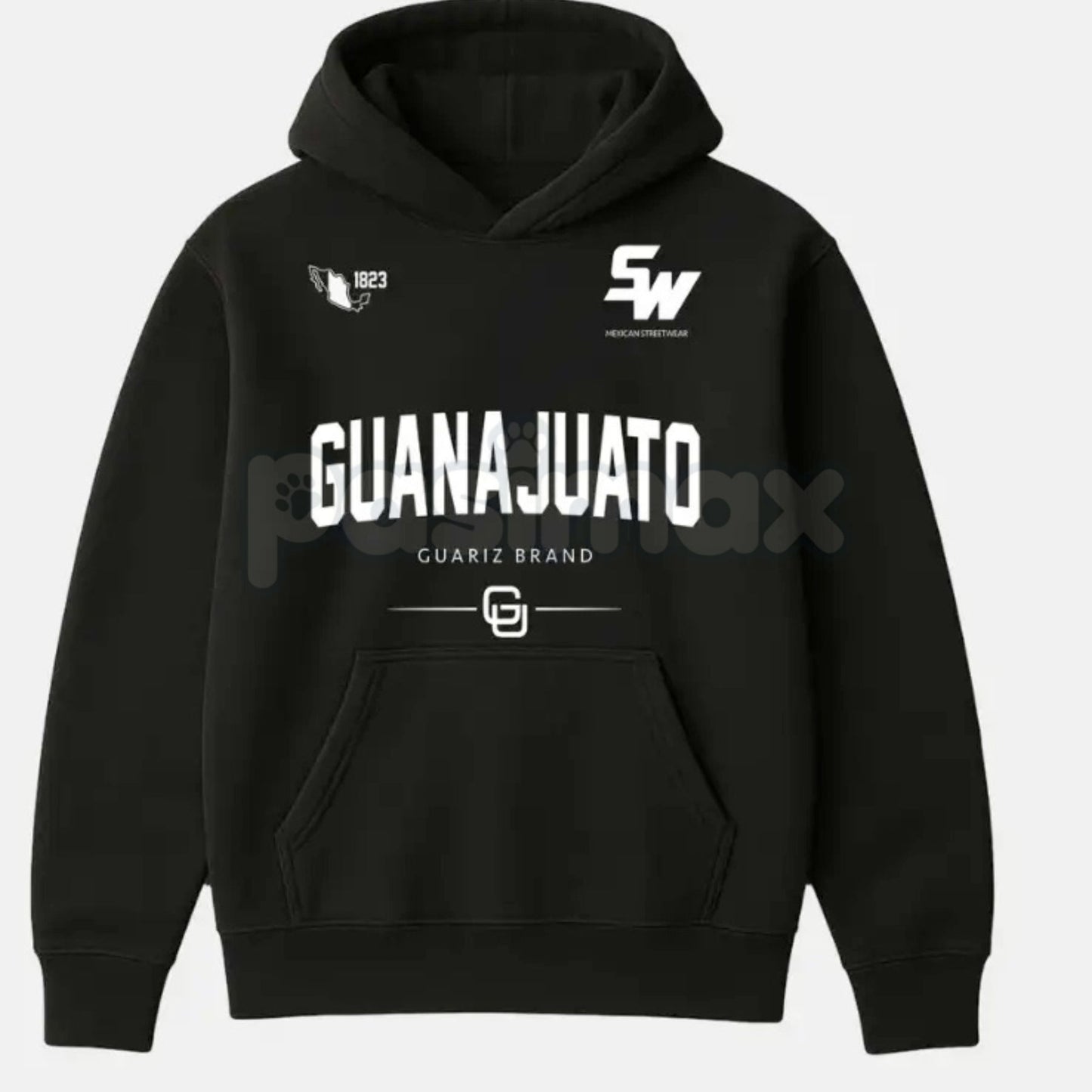 MX STREETWEAR STATE Hoodie – Custom State Pride Pullover, Mexican Culture & Streetwear Graphic Apparel, Unisex