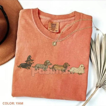 Comfort Colors® 'Honk Nation' Retro Graphic T-Shirt – Vintage Art Dachshund Streetwear, Unbothered Dog Lover Tee