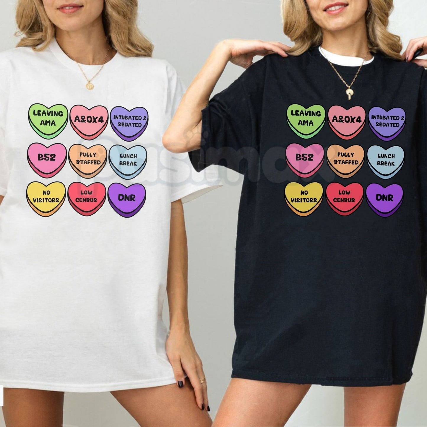 Aesthetic Fruits of the Spirit Hearts T-Shirt - Modern Christian Candy Heart Tee, Galatians 5:22 Scripture Graphic Shirt, Minimalist Faith-Based Gift Apparel