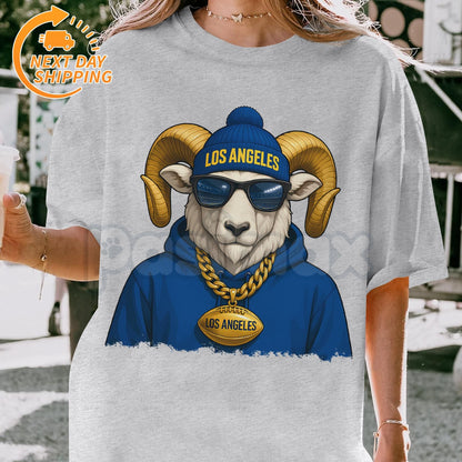 Spirit Animal Football City Graphic Tee - Unisex Fan Apparel, Custom Team Mascot Shirt, Vintage Style Sports Gift