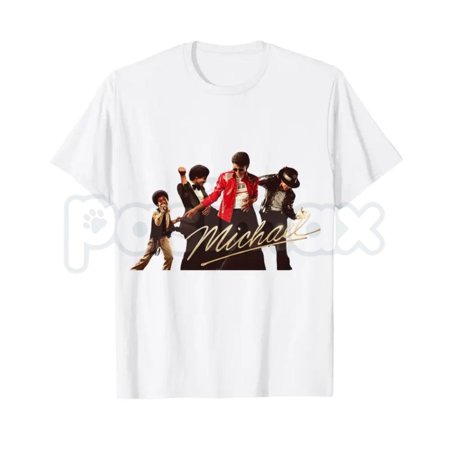 Michael Jackson Iconic Pose Signature T-Shirt – Retro King of Pop Graphic Tee