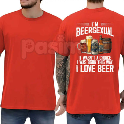 I'm Beersexual T-Shirt – Funny Beer Lover Humor Unisex Cotton Graphic Tee