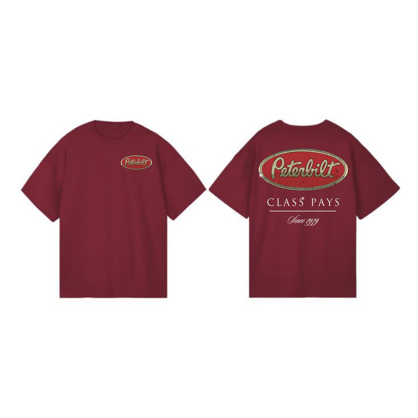 Vintage Peterbilt Shirt - Classic Truck Logo Unisex Graphic Tee, Heavy-Duty Apparel