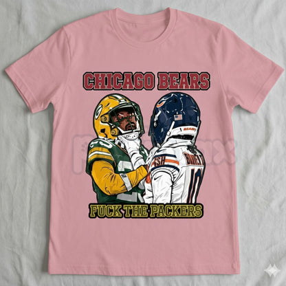 Chicago Bears Rivalry Clash T-Shirt - Gameday Football Pride Graphic Tee, Chicago vs. Everybody Fan Apparel, Classic North Midway Rivalry Shirt
