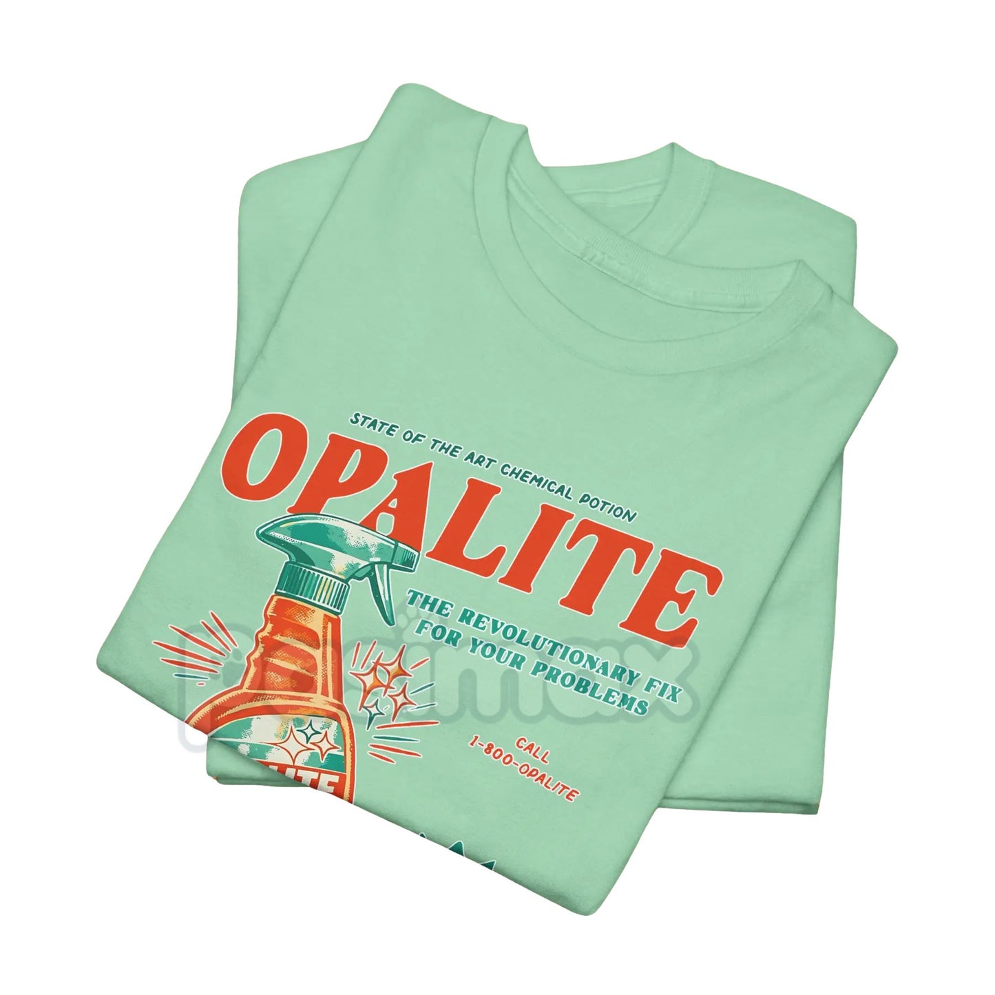 Comfort Colors® Opalite Magical Result T-Shirt – Aesthetic Crystal Healing Tee, Spiritual Manifestation Shirt, Celestial Gemstone Graphic Top