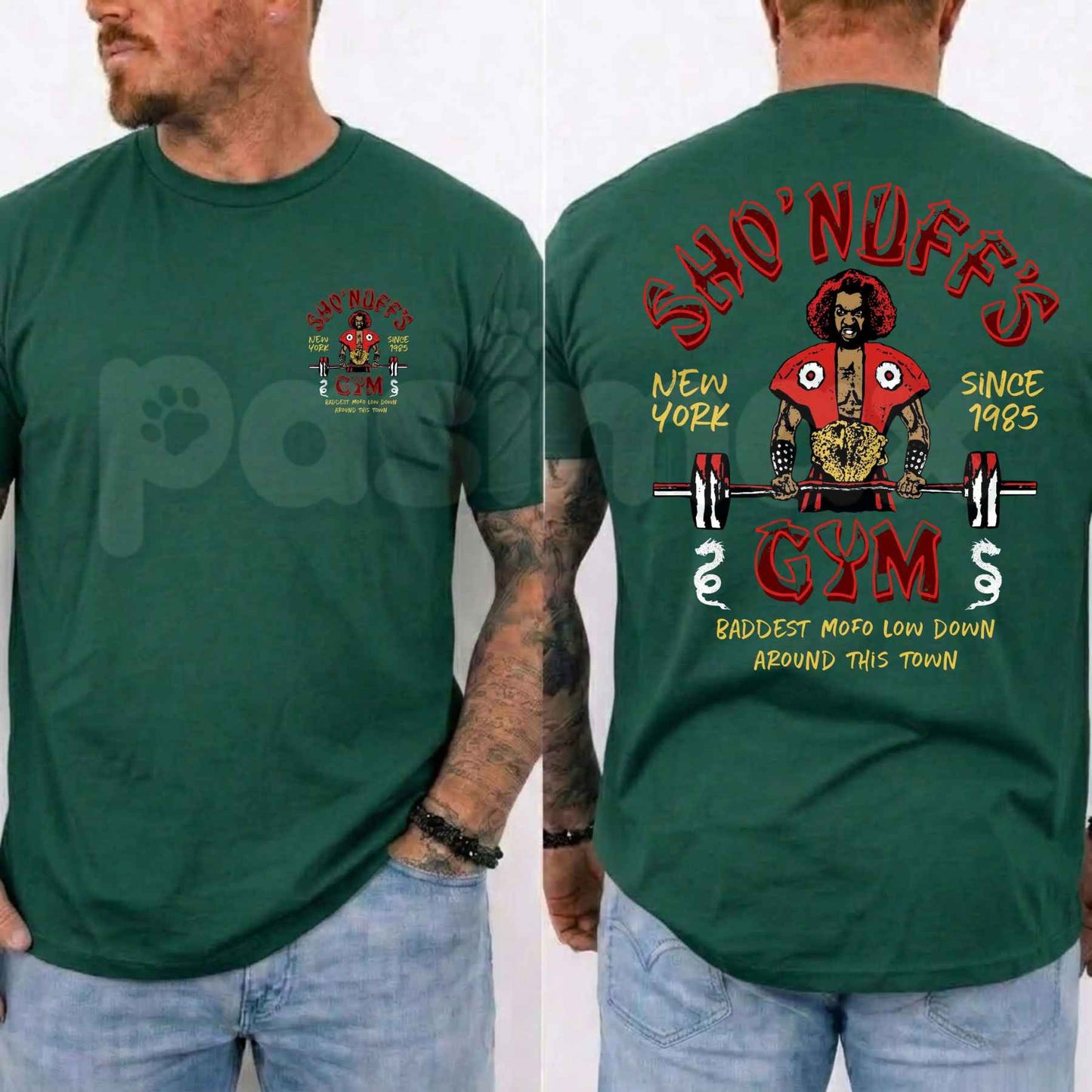 Sho'Nuff's Gym Vintage Martial Arts T-Shirt – Retro 80s Movie Streetwear Tee