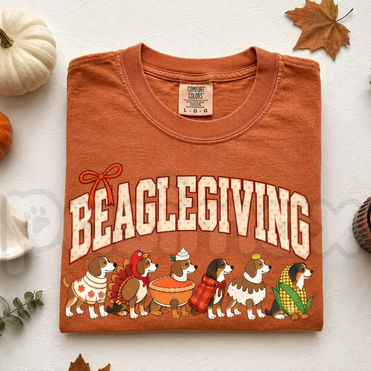 Comfort Colors® Thanksgiving Dog Breeds T-Shirt – Retro Pumpkin Fall Graphic Tee, Cute Dog Lover Unisex Top & Autumn Gift