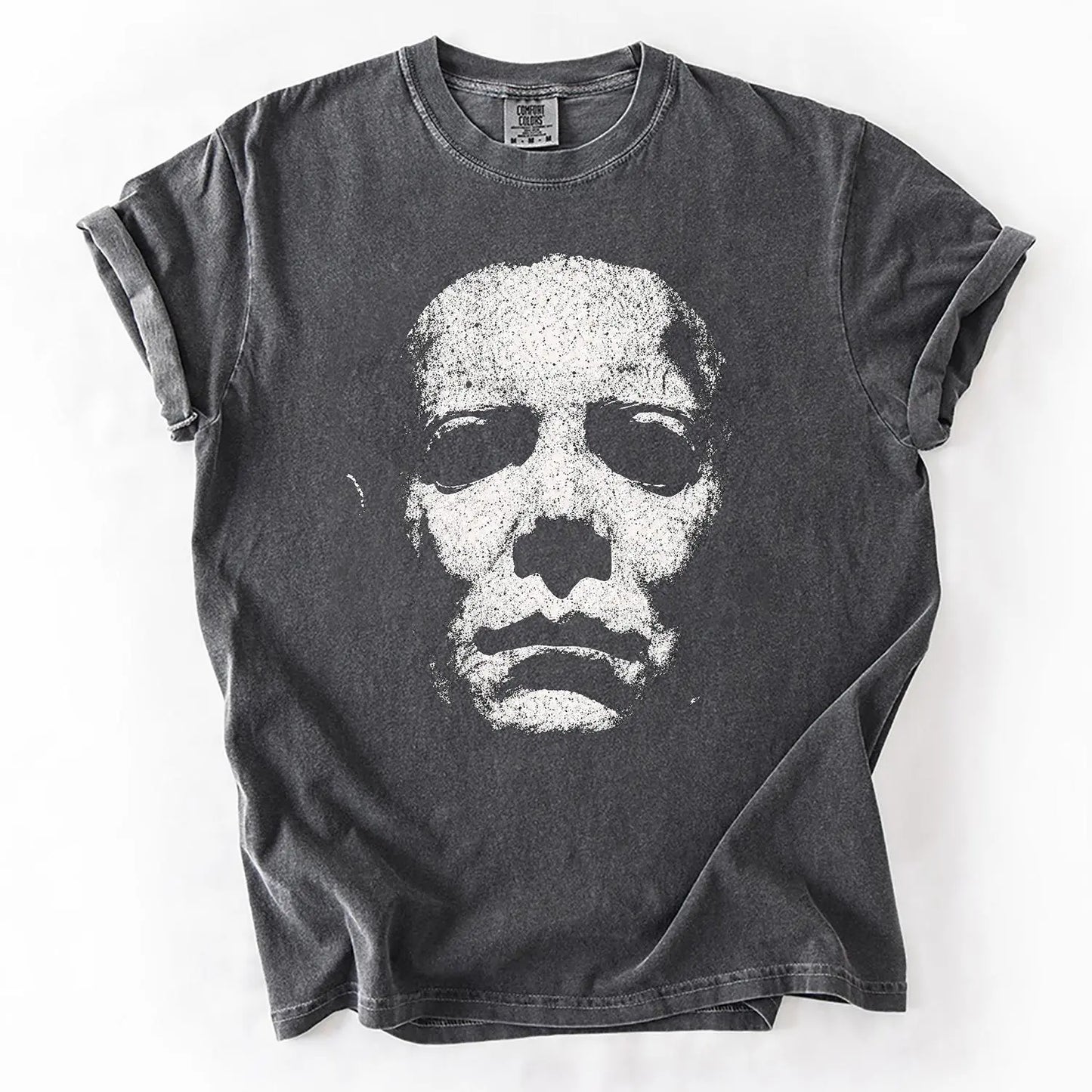 Comfort Colors® Retro Horror Movie Characters T-Shirt – Vintage Scary Movie Icons Halloween Graphic Tee, Spooky Slasher Unisex Top