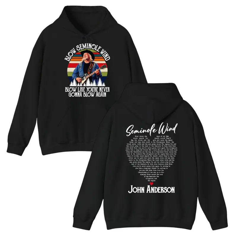 RIP John Anderson Seminole Wind Shirt – 1954-2026 Memorial Tribute Hoodie & Country Legend Sweatshirt