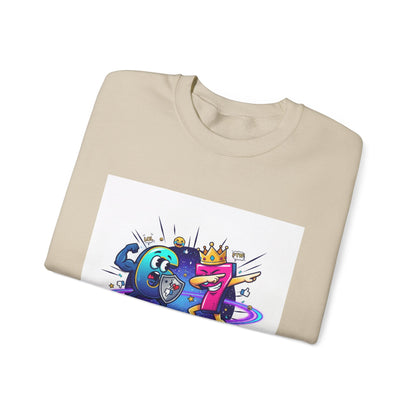 Six Seven Frogs Dabbing Sweatshirt | Meme War Space Frogs Crewneck
