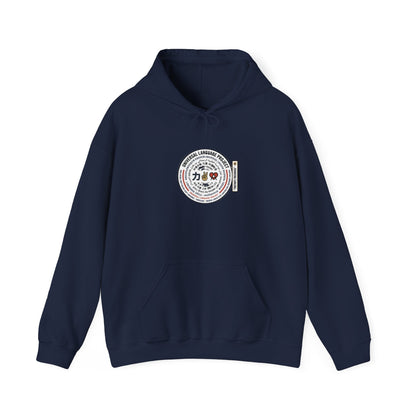 Universal Language Hoodie — Multi-Script "Love/Joy/Peace" Performance Hoodie