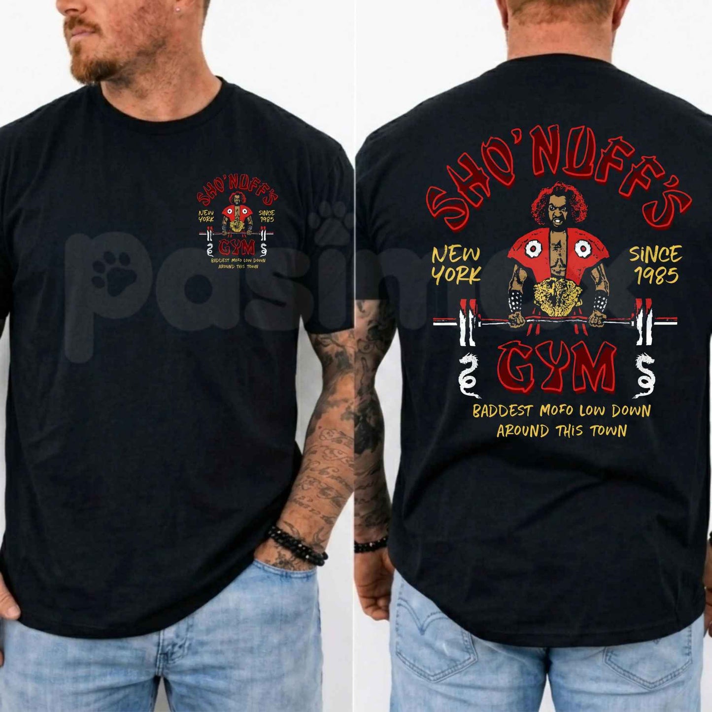 Sho'Nuff's Gym Vintage Martial Arts T-Shirt – Retro 80s Movie Streetwear Tee