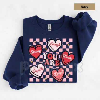 Cute Teacher Valentine Sweatshirt | Retro Heart Teacher Crewneck | Back to School Teacher Shirt | Elementary Teacher Valentine Gift | Groovy Heart Educator Jumper | Pre-K Kindergarten Teacher Pullover