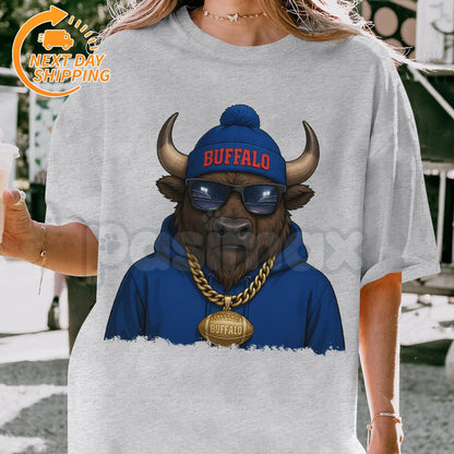 Spirit Animal Football City Graphic Tee - Unisex Fan Apparel, Custom Team Mascot Shirt, Vintage Style Sports Gift