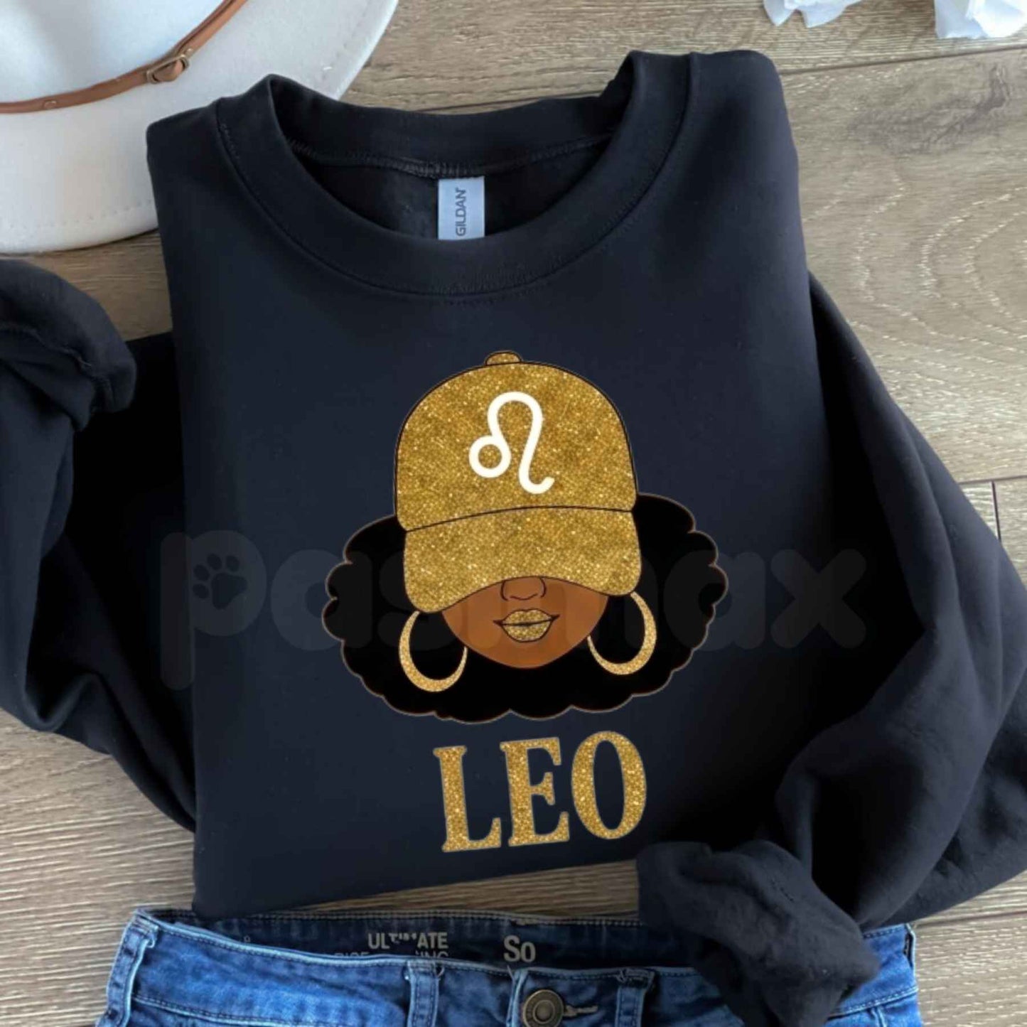 12 Zodiac Slay Girl Sweatshirt | Afro Zodiac Sign Graphic Crewneck