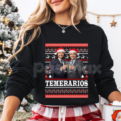 Mexican Christmas Sweatshirt & Hoodie – Festive Graphic Apparel, Unique Christmas Gift for Him & Her