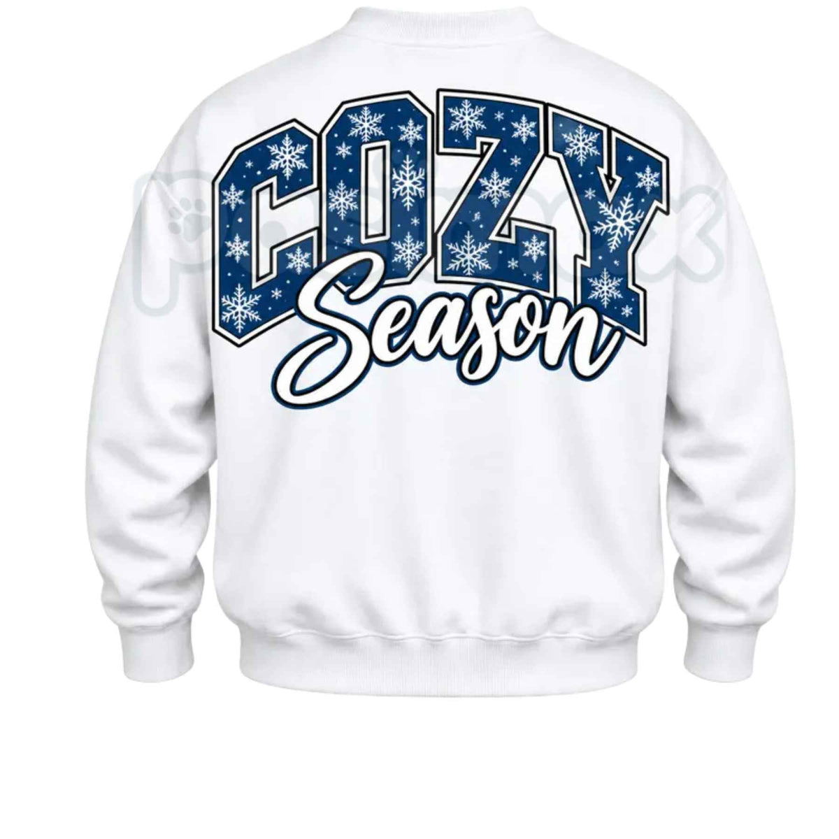Personalized Trendy Back Print Sweatshirt | Custom Graphic Aesthetic Crewneck