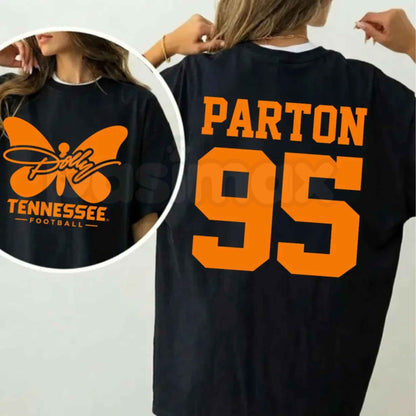 Dolly Parton Tennessee 95 T-Shirt – Country Music Game Day Orange and White Graphic Tee
