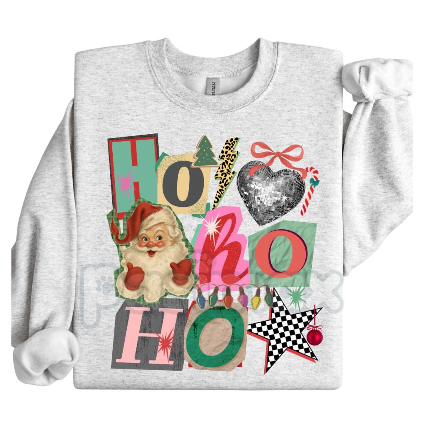 Preppy Girl Collage Y2K Sweatshirt | Aesthetic 2000s Nostalgia Crewneck | Vintage College Style Jumper | Trendy Retro Gift