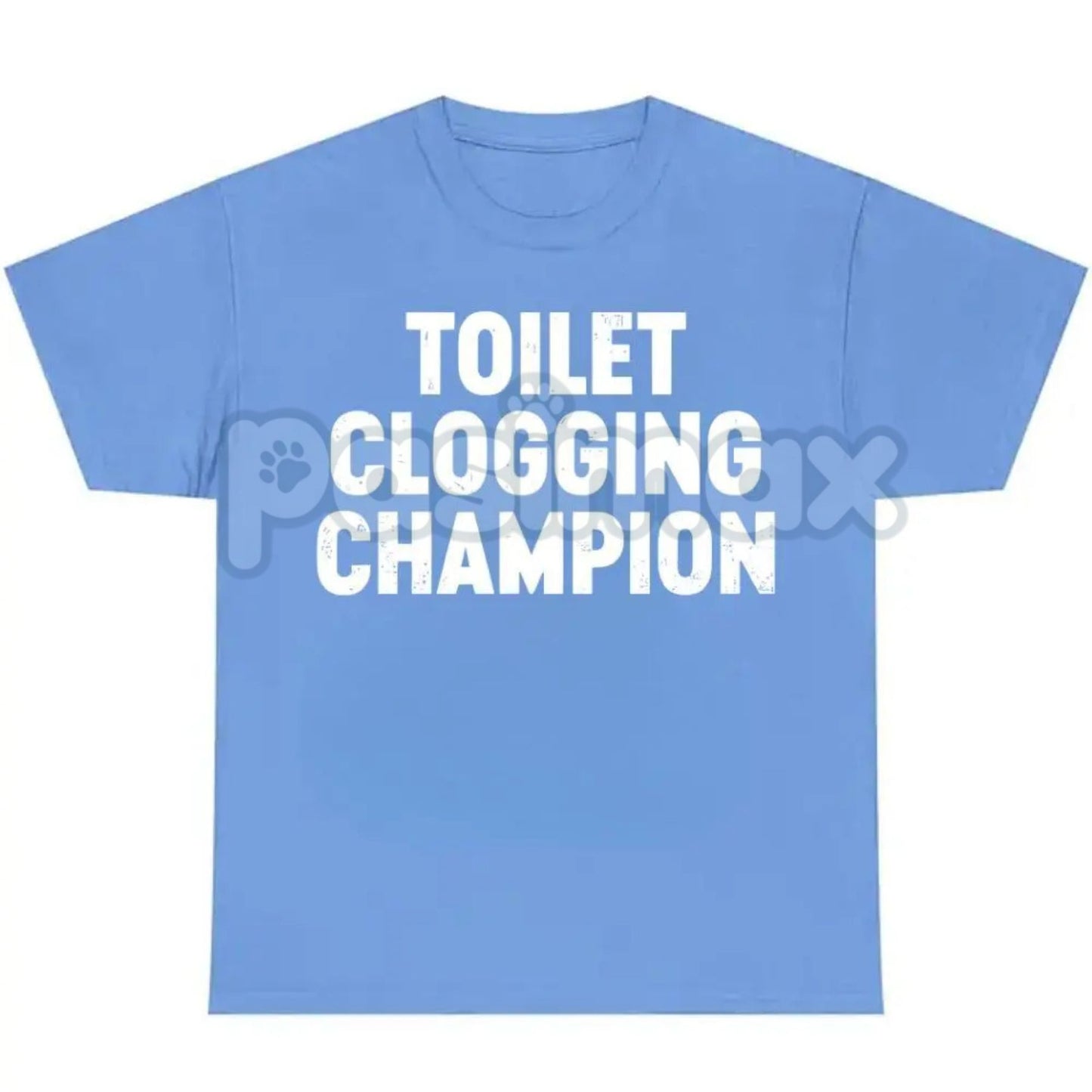 Toilet Champion Tee - Funny Gag Gift Shirt, Humor Graphic T-Shirt, Bathroom King Slogan, Unisex Comedy Apparel