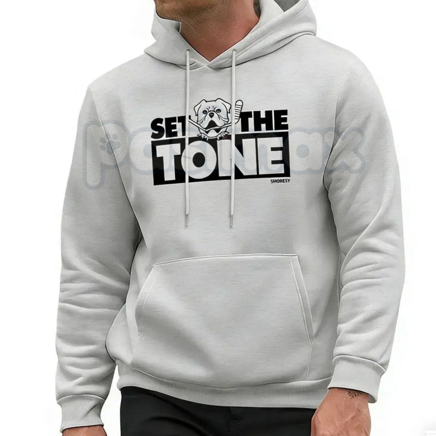 Sudbury Blueberry Bulldogs Logo Hoodie – Shoresy Hockey Fan Pullover, Funny Jock Merch & TV Show Apparel, Unisex