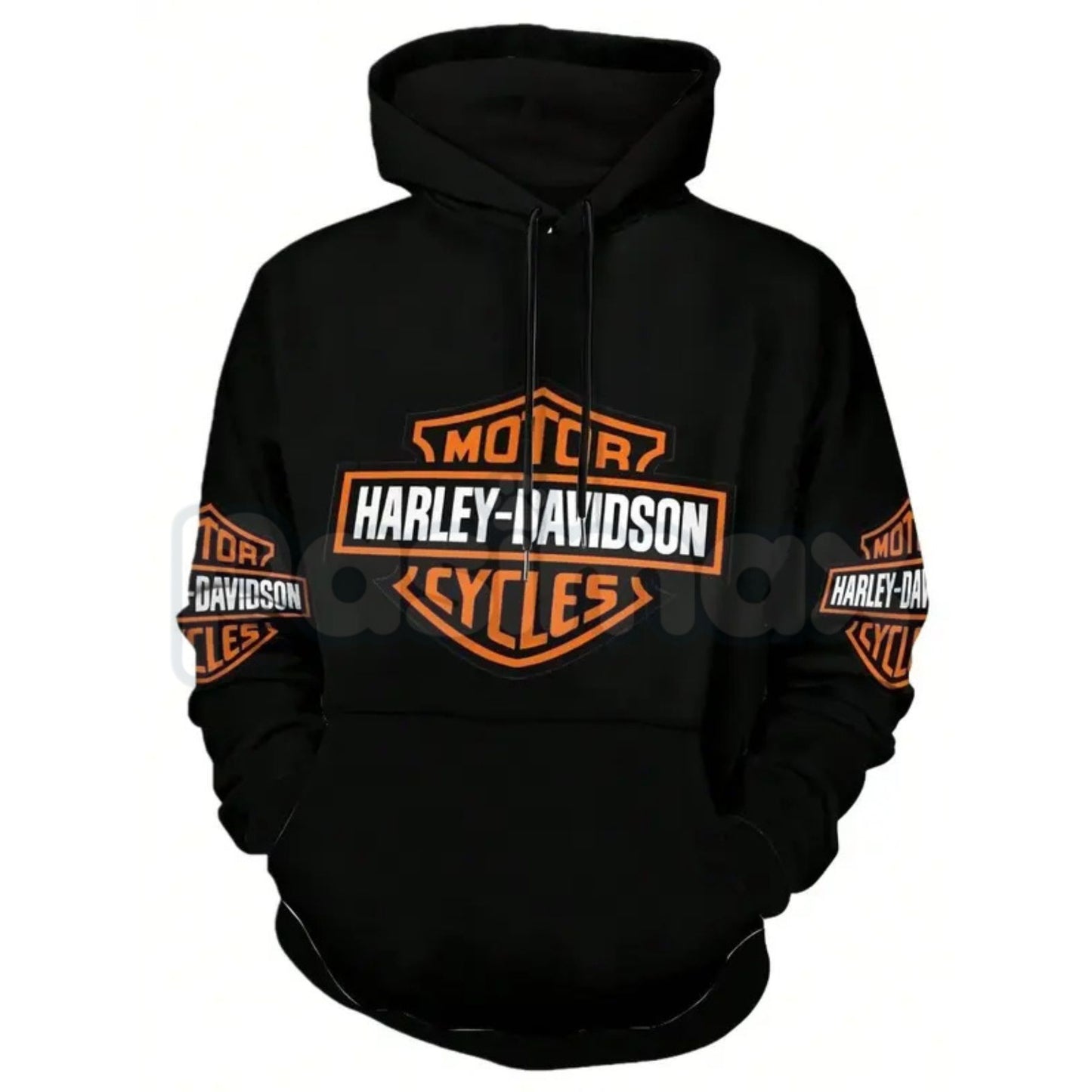 Harley-Davidson Vintage Logo Hoodie – Hardcore Motorcycle Culture Pullover, Retro Biker Aesthetic Streetwear, Unisex
