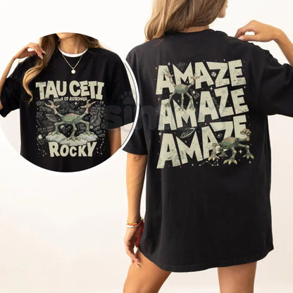 Comfort Colors® Rocky Tau Ceti T-Shirt – Project Hail Mary "Home of Astrophage" Tee, Ryland Grace Sci-Fi Graphic Shirt, Amaze! Bookish Gift