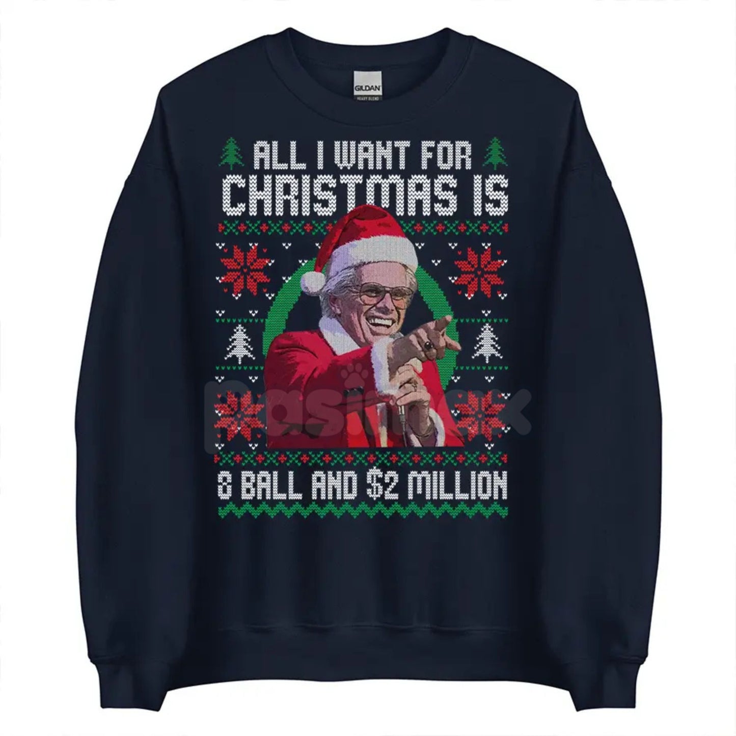 Baby Billy Freeman 'Running in the Halls' Christmas Sweatshirt | Righteous Gemstones Musical Moments Jumper | Ironic Holiday Fan Gear