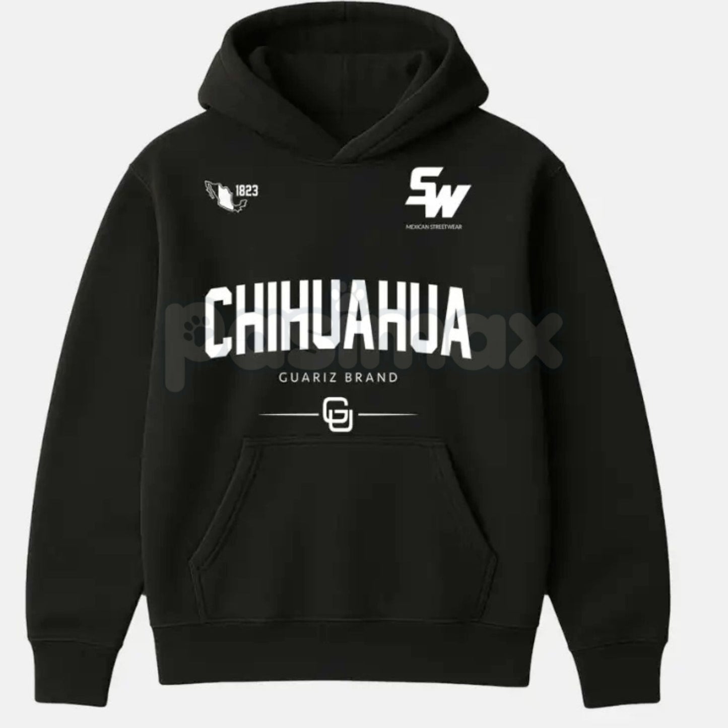 MX STREETWEAR STATE Hoodie – Custom State Pride Pullover, Mexican Culture & Streetwear Graphic Apparel, Unisex