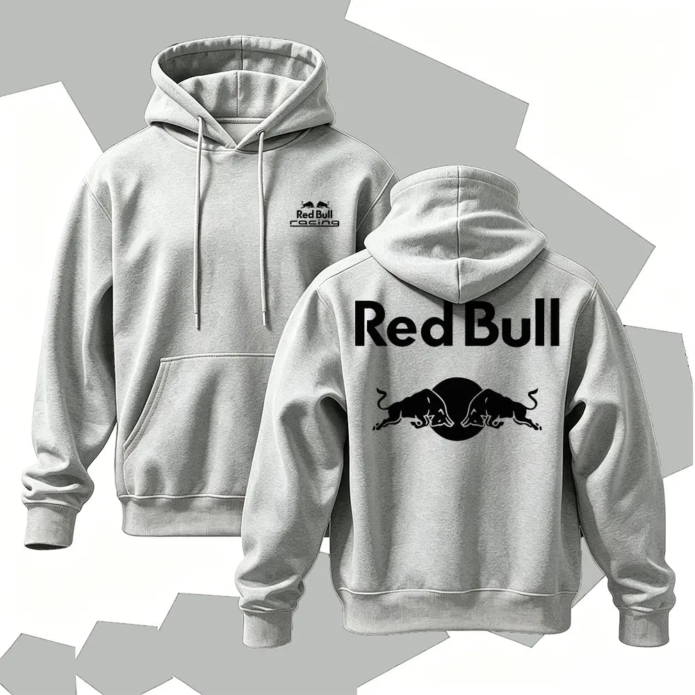 Racing Graphic Hoodie – Men's Cotton Pullover Sweatshirt, Vintage Motorsport Streetwear, Edgy Car Graphic Heavy Blend Hoodie