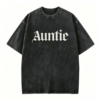 Mother Gothic Shirt Old English Tee – Retro Alt Mom Graphic T-Shirt, Vintage Washed Lightweight Cotton Unisex Streetwear Top