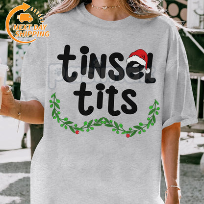 Christmas Matching Couple Shirts - "I Have Everything I Want / It's Me I'm Everything" Xmas Party Couple Tee, Funny Holiday Pair