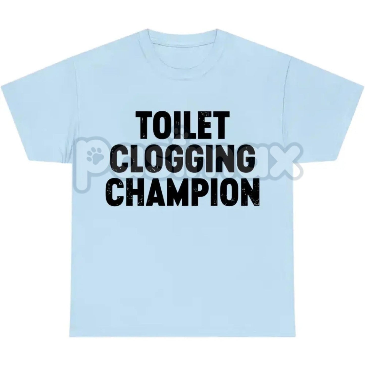 Toilet Champion Tee - Funny Gag Gift Shirt, Humor Graphic T-Shirt, Bathroom King Slogan, Unisex Comedy Apparel