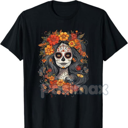 Vintage Skeleton Tequila T-Shirt - Dia De Los Muertos Apparel, Day of the Dead Mexican Skull Tee